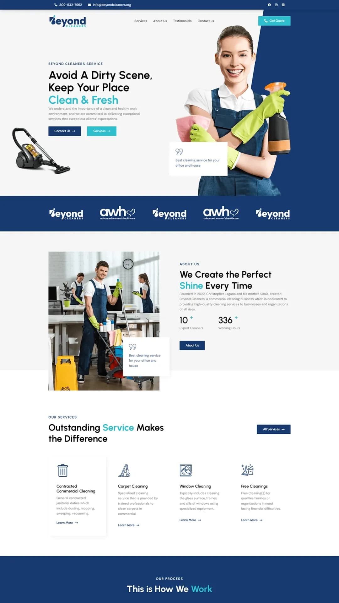 Local business website design