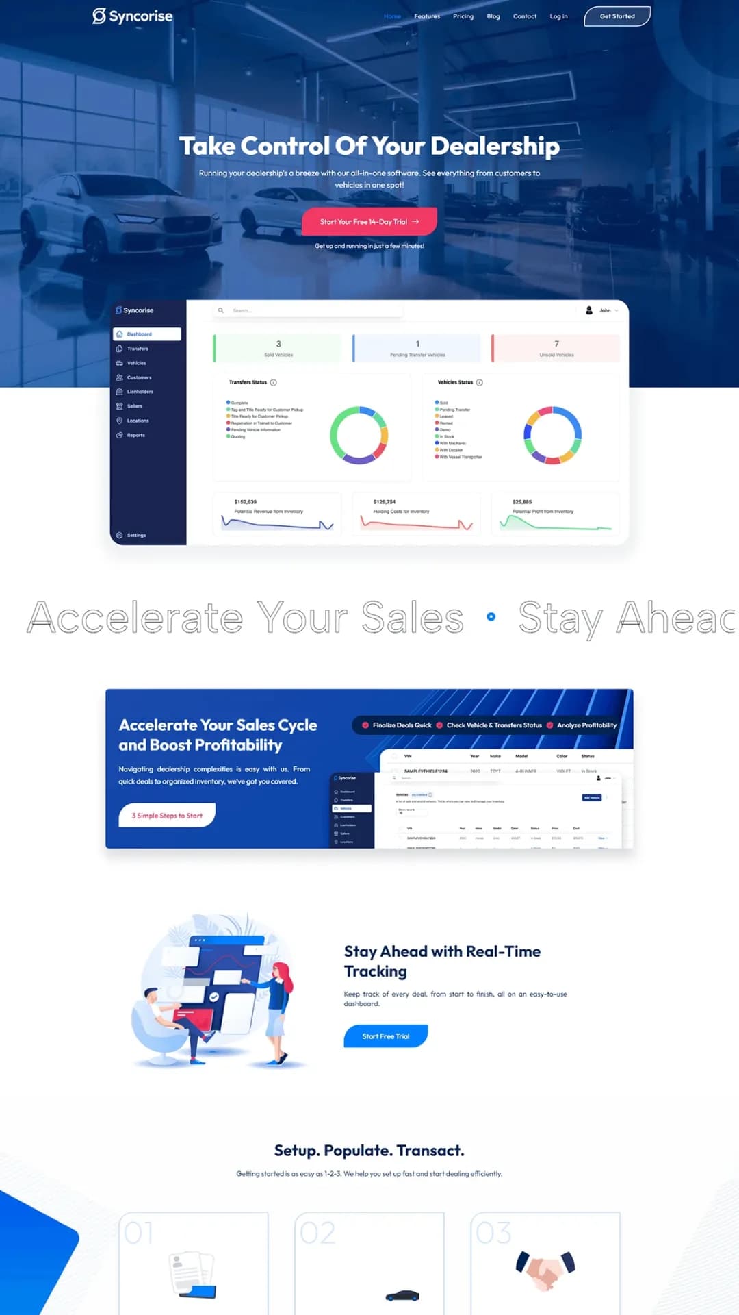 Professional company website design